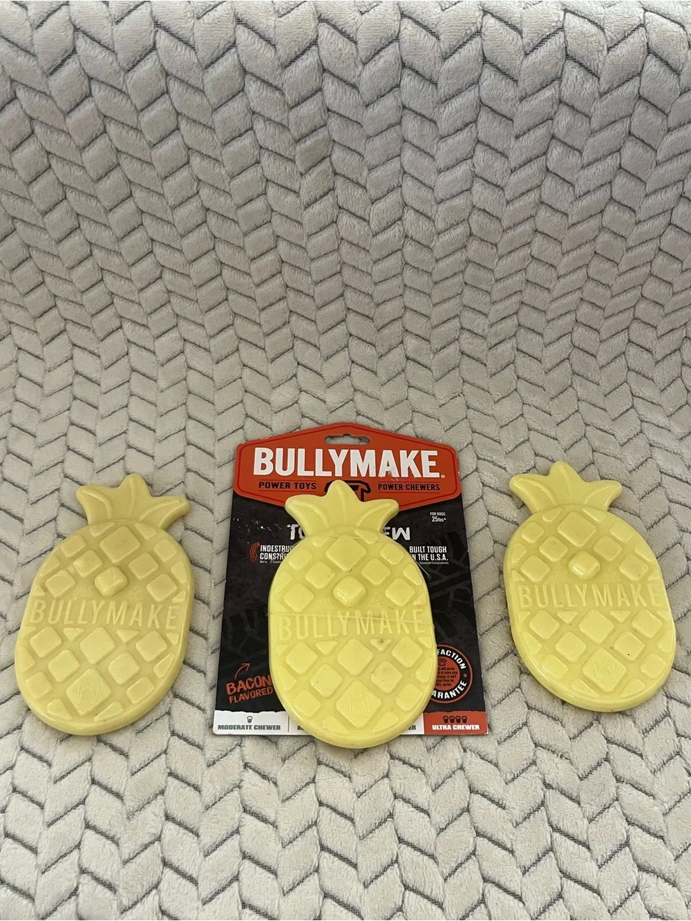 Pineapple Chew Toy for Dogs - Yellow